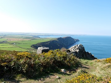 pembrokeshire parc national randonnée pédestre au Pays de Galles